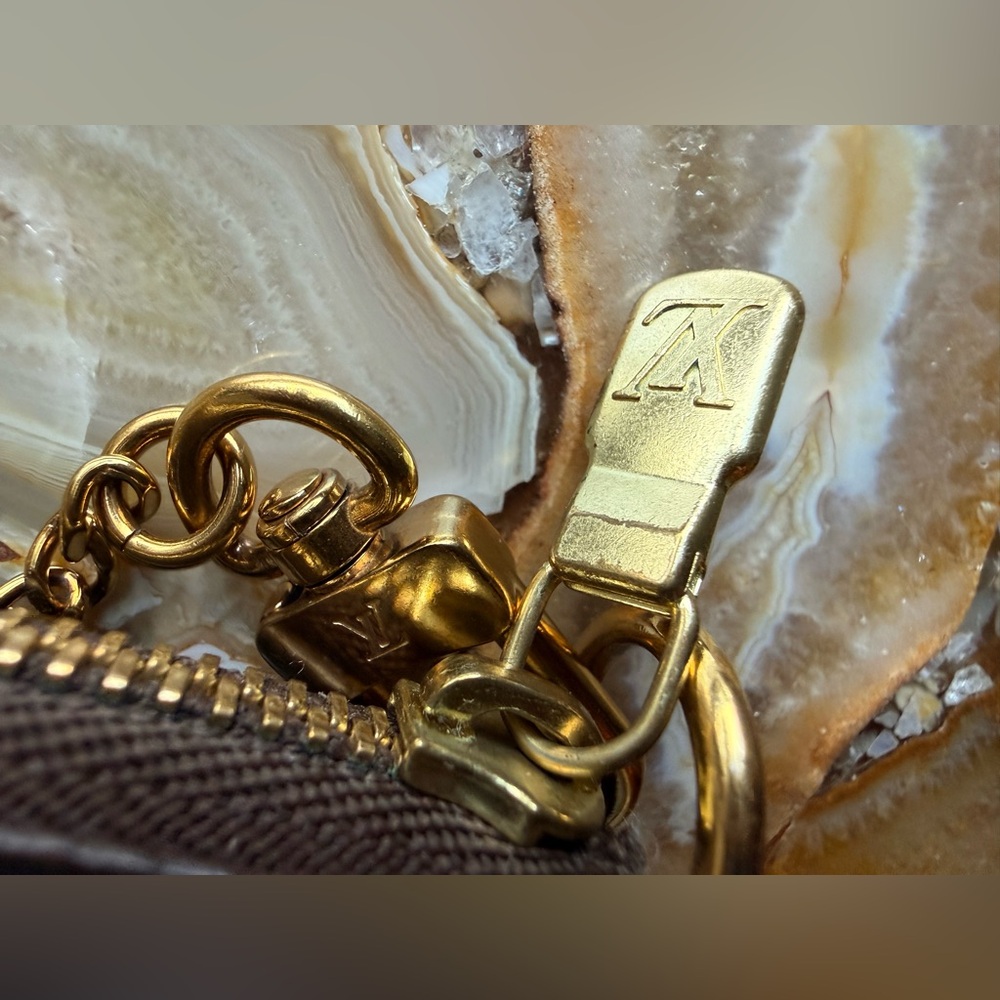 AUTHENTIC LOUIS VUITTON Monogram Evasion Illustré Mini Pochette Accessoires - Picture 11 of 12